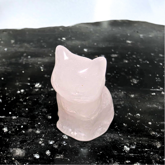 Rose Quartz Mini Cat