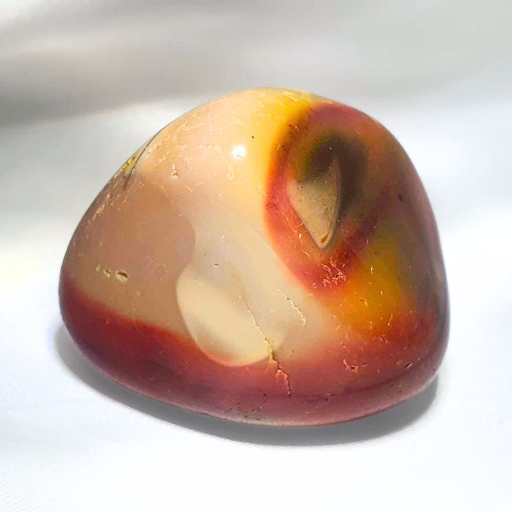 Yellow, Cream & Red Mookaite Free Form