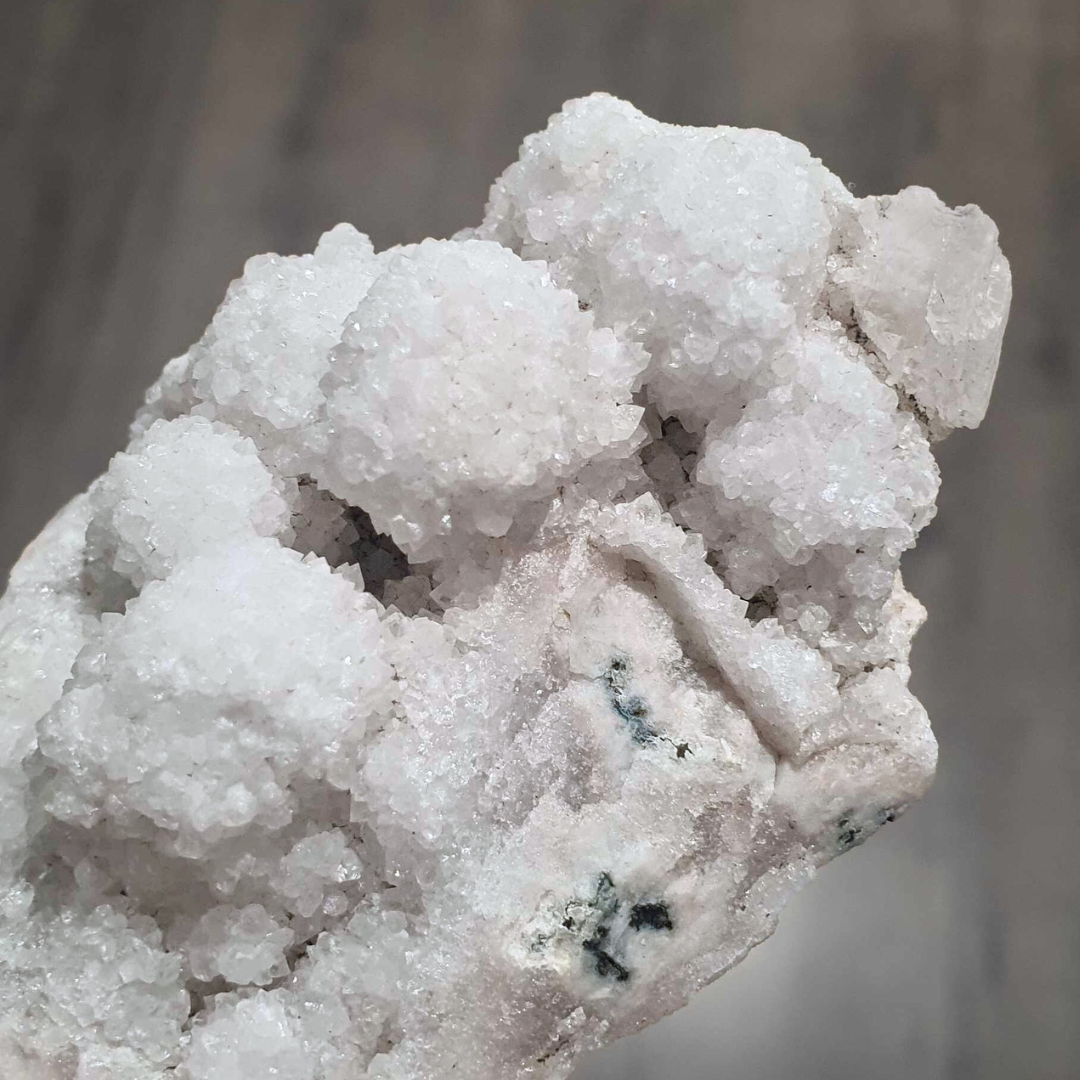 Botryoidal Sparkling White Quartz & Apophyllite Cluster