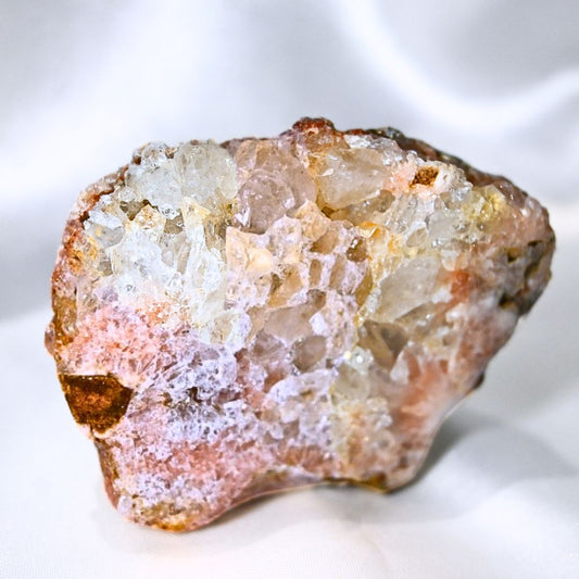 Druzy Semi-Polished Pink Amethyst Cluster