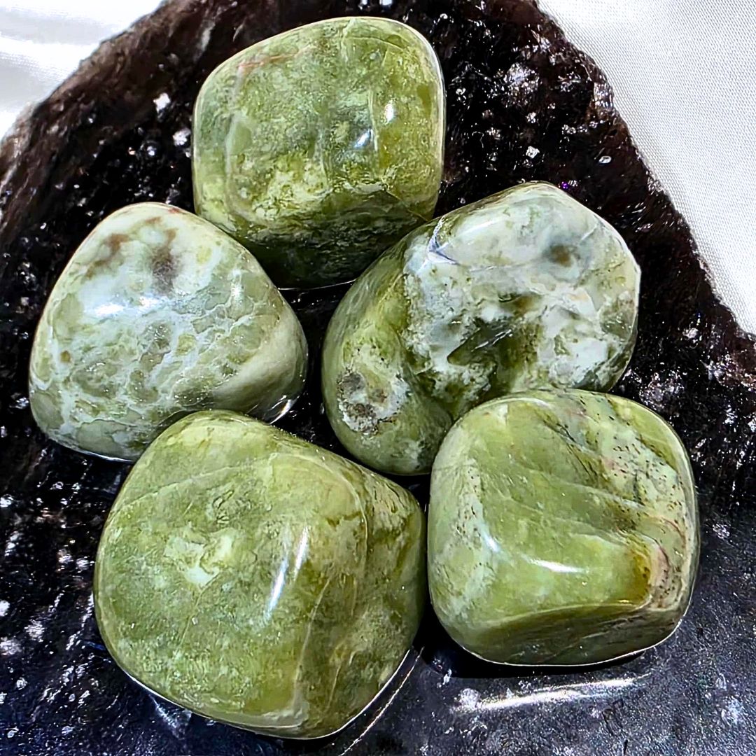 Tremolite Crystal Tumble