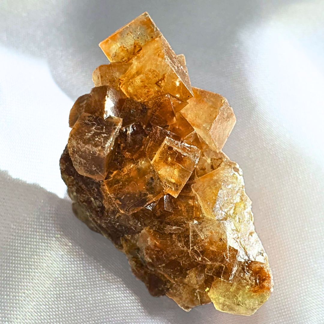 Yellow Cubic Fluorite Specimen