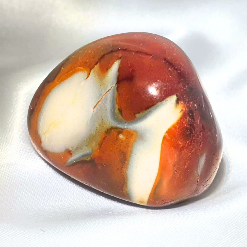 Yellow, Cream & Red Mookaite Free Form