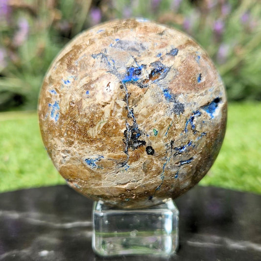 Azurite Crystal Sphere