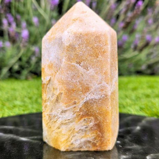 Pink Amethyst x Citrine Crystal Tower