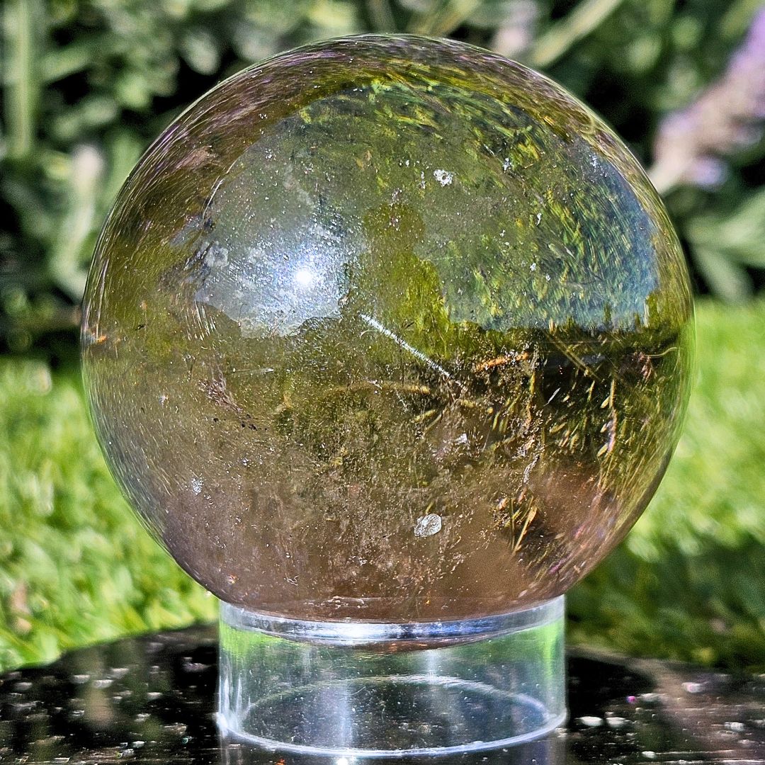 Extra Grade Smoky Quartz Sphere