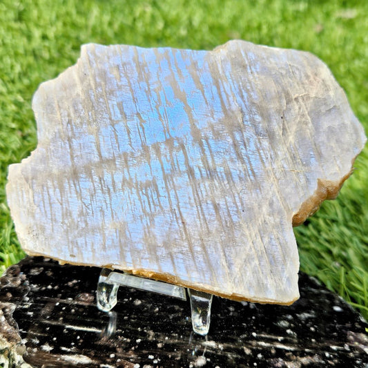 Sunstone & Rainbow Moonstone Slab