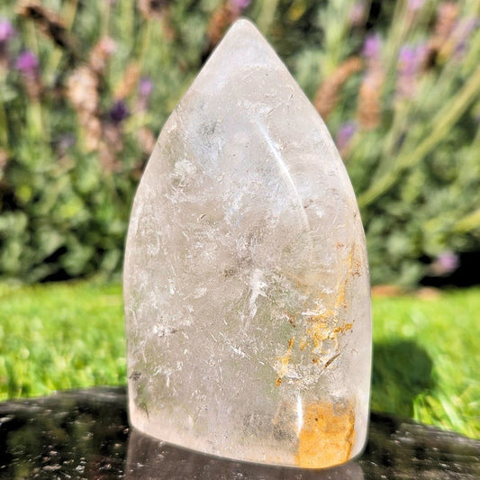 Clear Quartz Tear Drop Free Form