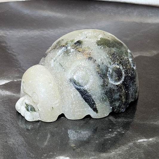 Tourmaline in Quartz Lady Bug Carving