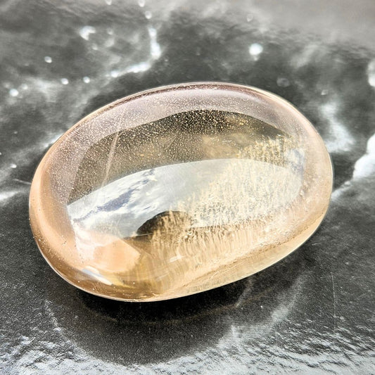Smoky Quartz Palm Stone