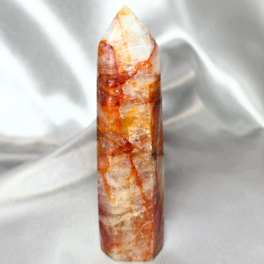 Fire Quartz Tower Point