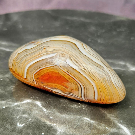 Sardonyx Palm Stone Freeform