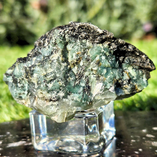 Emerald with Chromite - Brazil