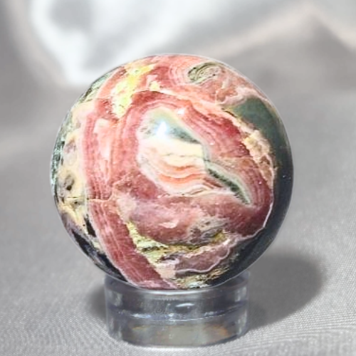 Rare Rhodochrosite Sphere