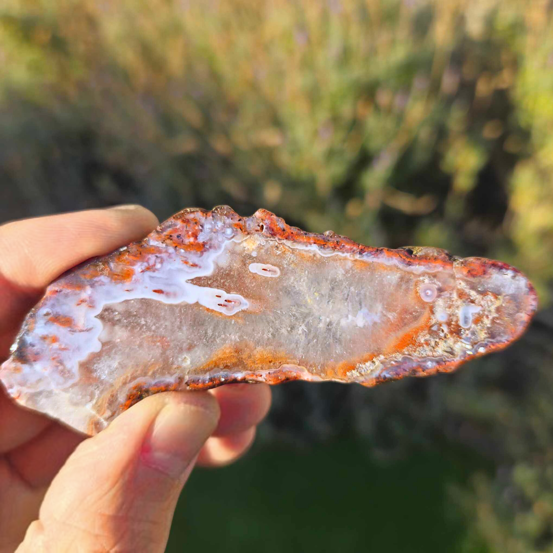 Natural Rainbow Calcite with Natural Sheen