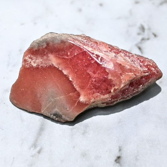Rhodochrosite Semi-Polished Slice