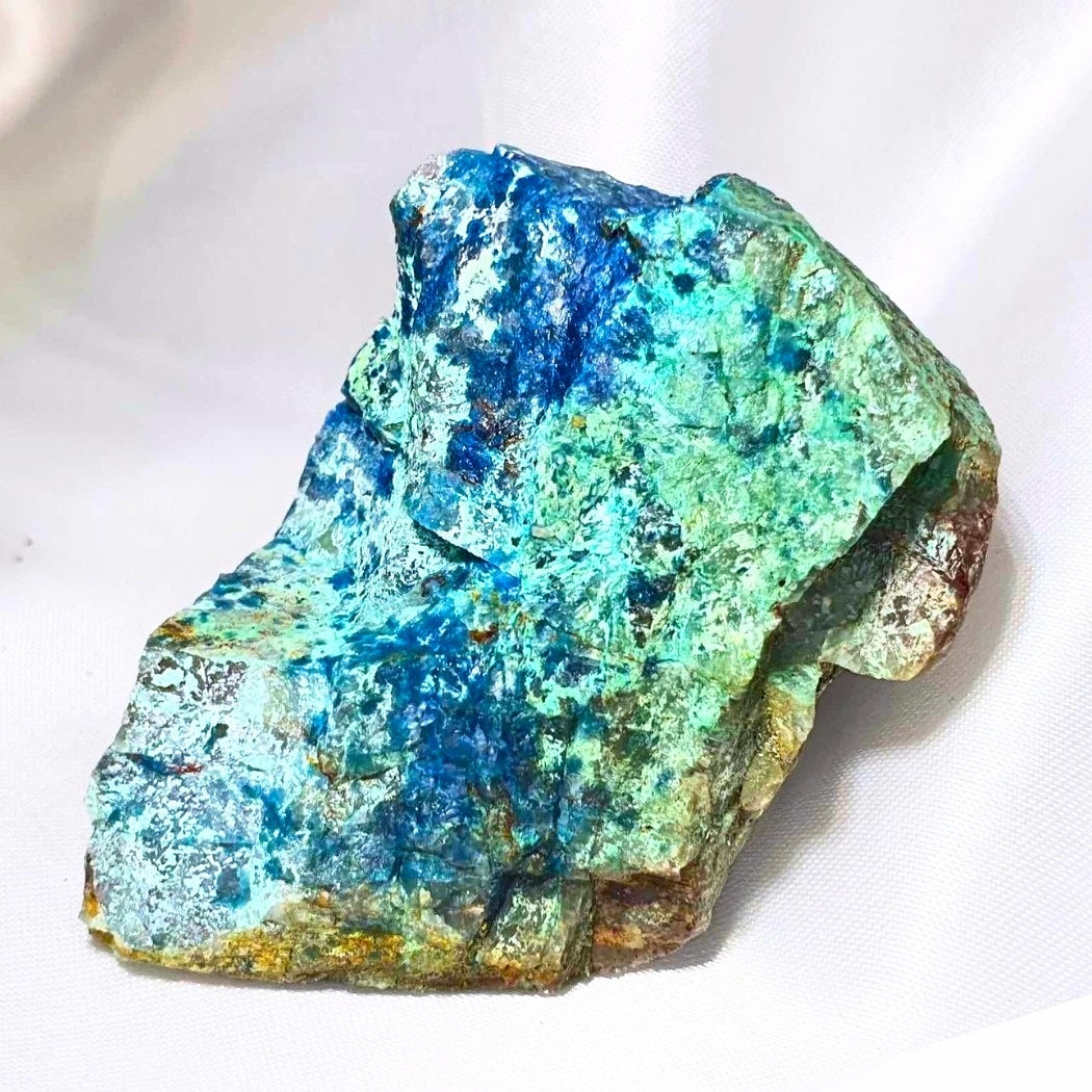 Very Rare Quantum Quattro (Chrysocolla, Dioptase, Malachite & Shattuckite) Specimen