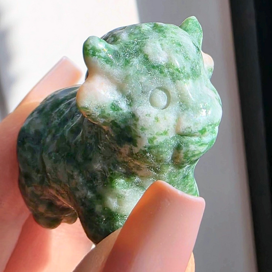 Tree Agate Crystal Medium Highland Cow - 4.2cm