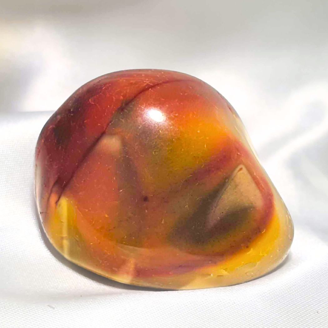 Yellow, Cream & Red Mookaite Free Form