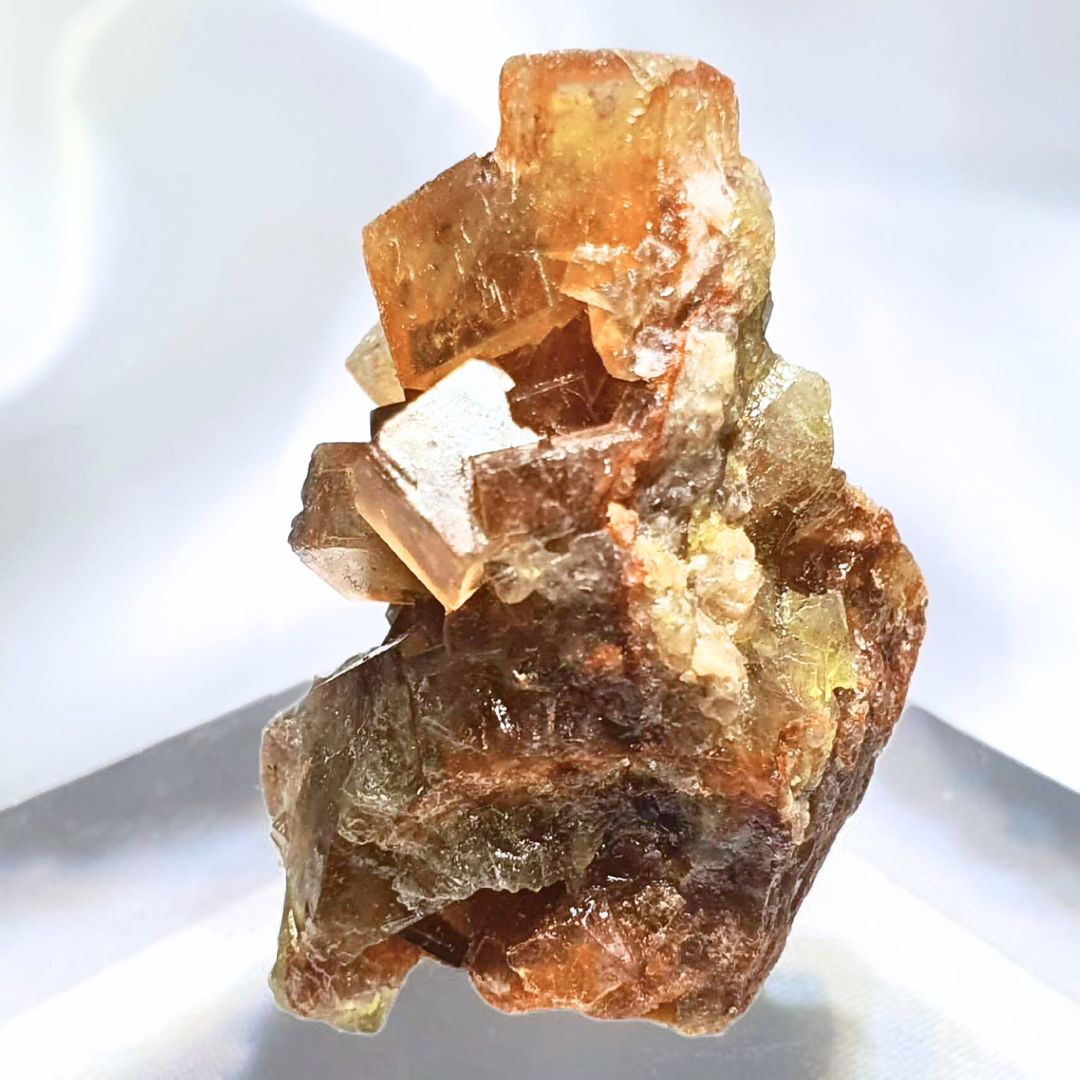 Yellow Cubic Fluorite Specimen