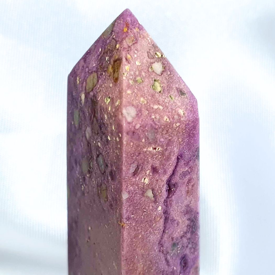 Natural Phosphosiderite Tower Point