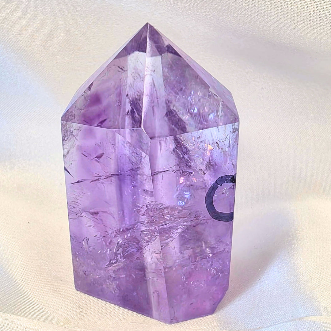 Bolivian Amethyst Tower with Phantoms & Still Enhydro