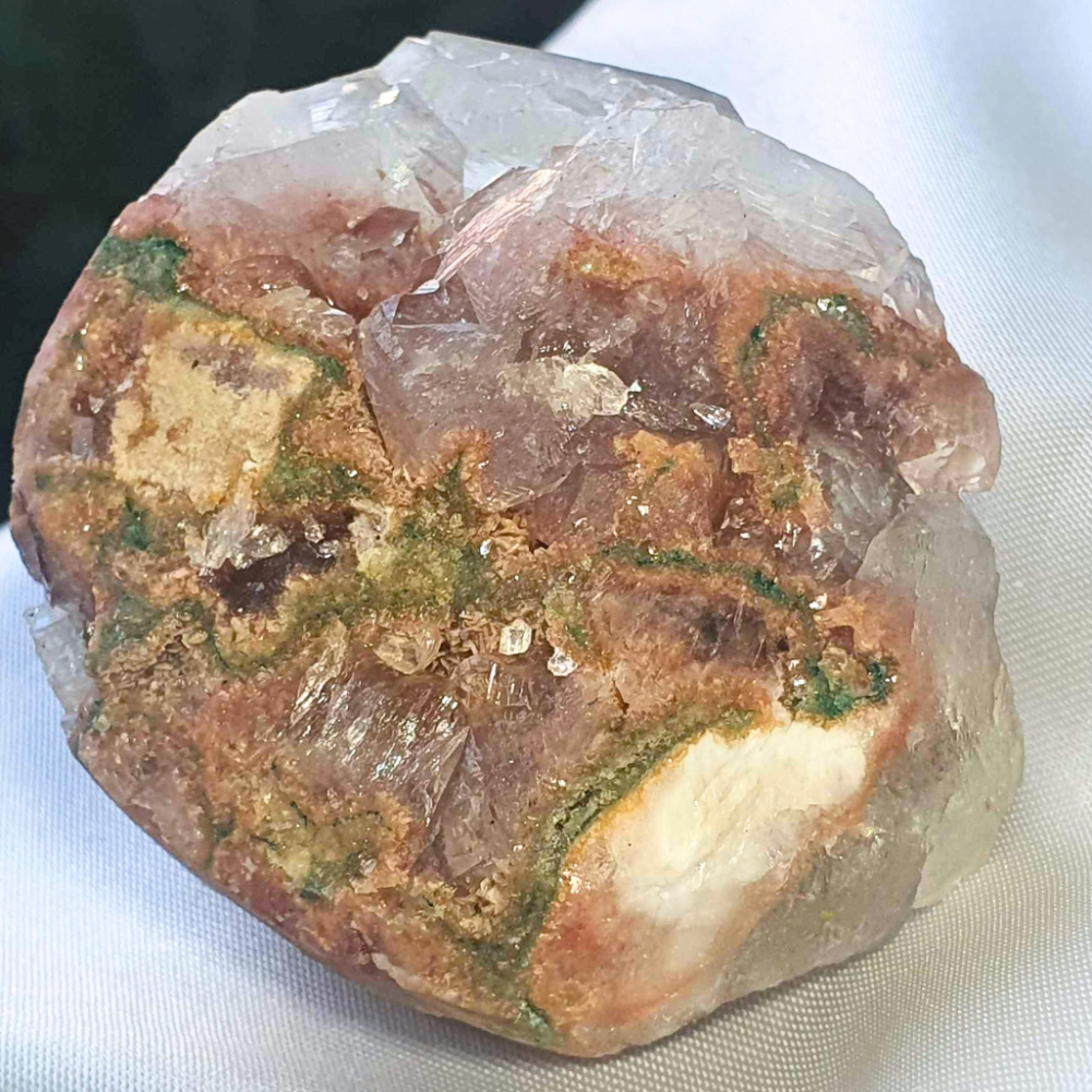 Apophyllite & Heulandite Cluster