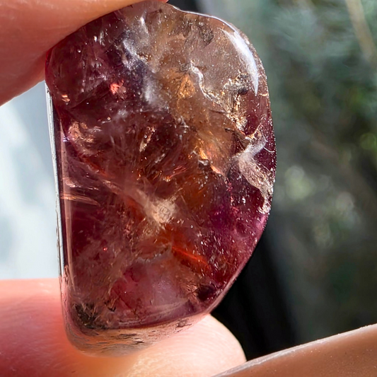 Super Seven Polished Crystal Nugget