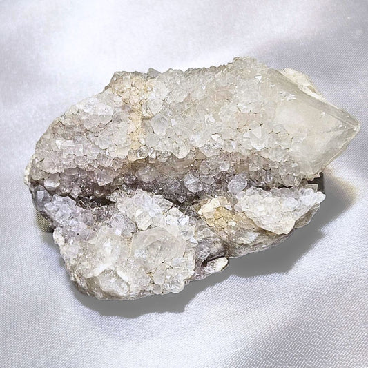 Rare White Spirit Quartz (Cactus Quartz) - 6.8cm