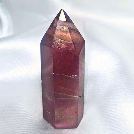 Deep Red Mookaite Tower Point