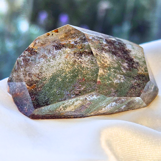 Natural Extra Grade Garden Quartz (Lodolite) Free Form