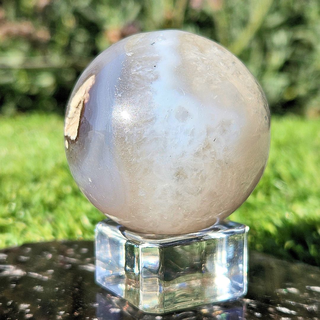 Agate Quartz Sphere