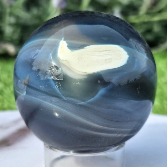 Orca Agate Sphere