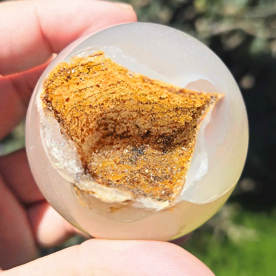 Druzy Agate Sphere