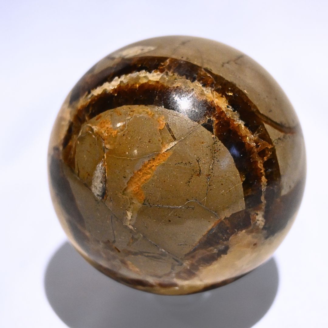 Septarian Dragon Crystal Sphere - 5cm