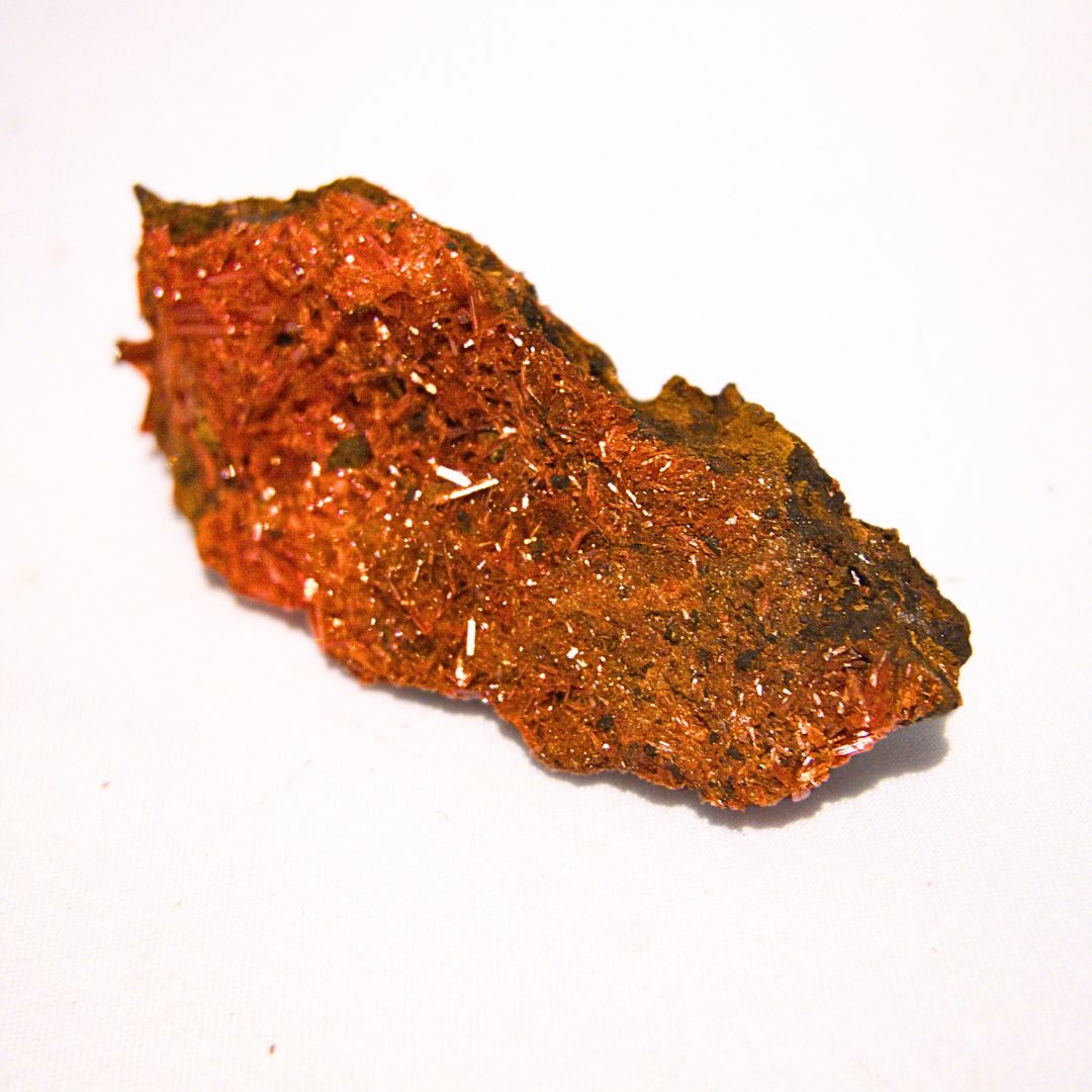 Very Rare Crocoite (Limonite) Mineral Specimen