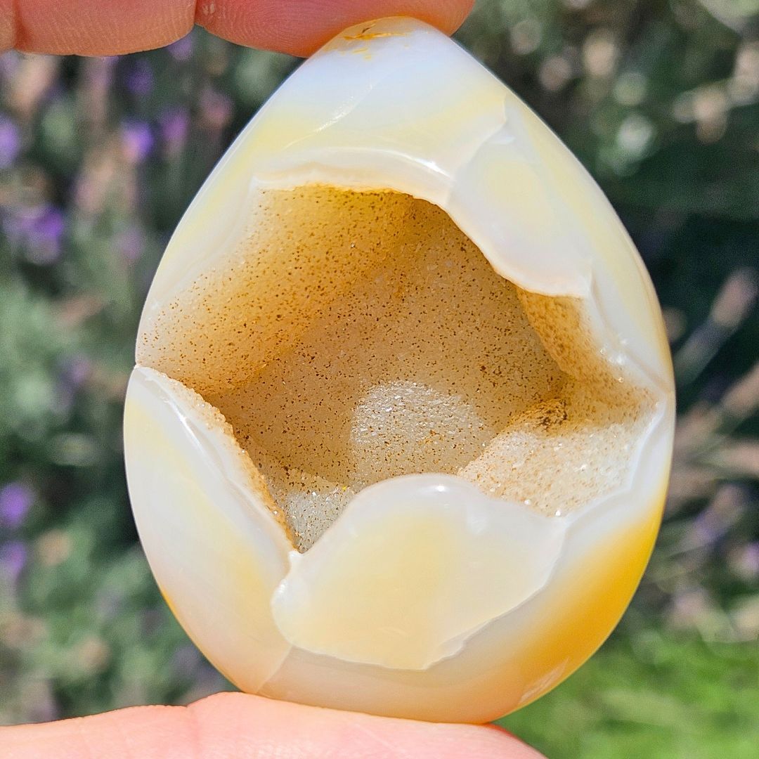 Druzy Agate Egg