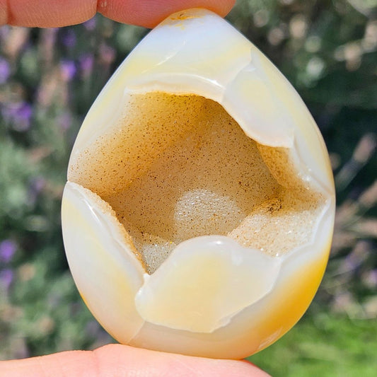Druzy Agate Egg