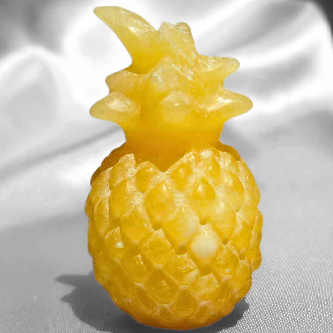 Yellow Calcite Pineapple