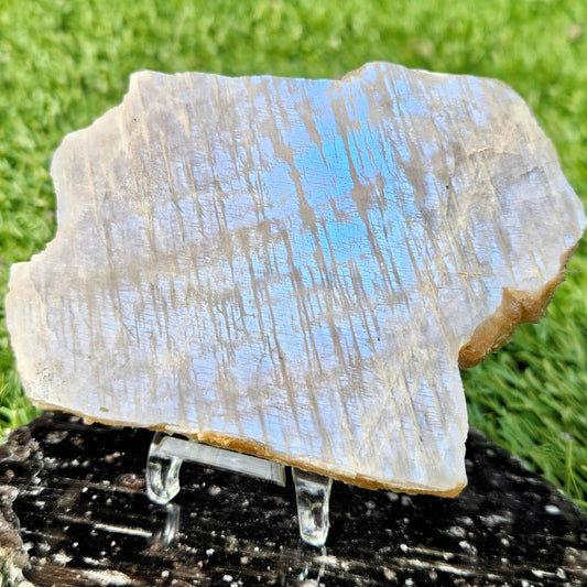 Sunstone & Rainbow Moonstone Slab