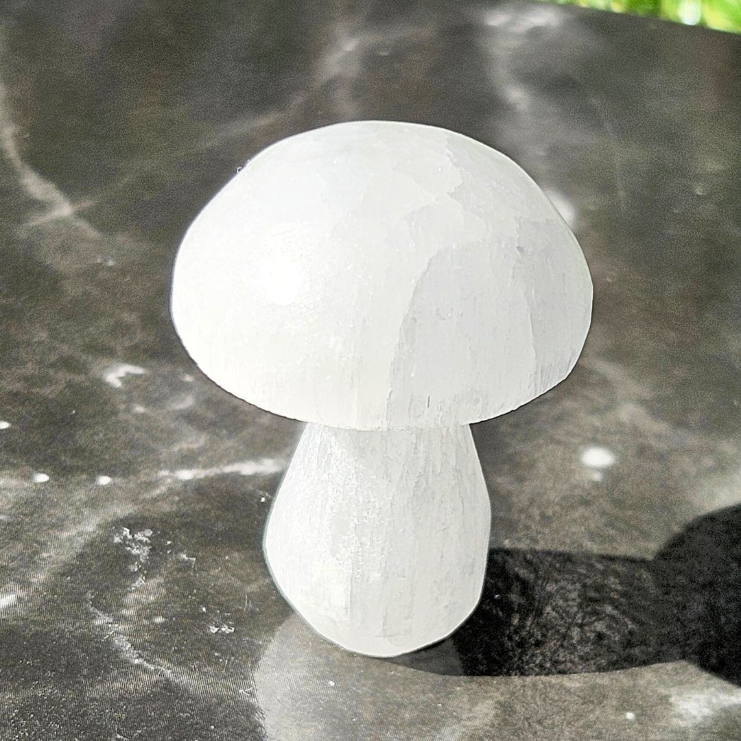 Selenite Mushroom