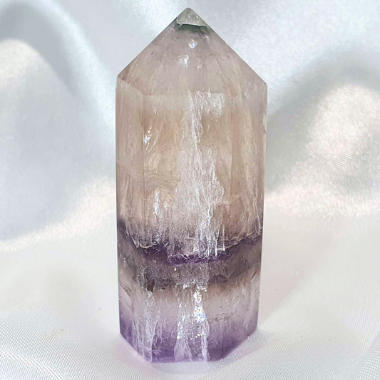 Smoky Fluorite Tower Point - not for sale yet