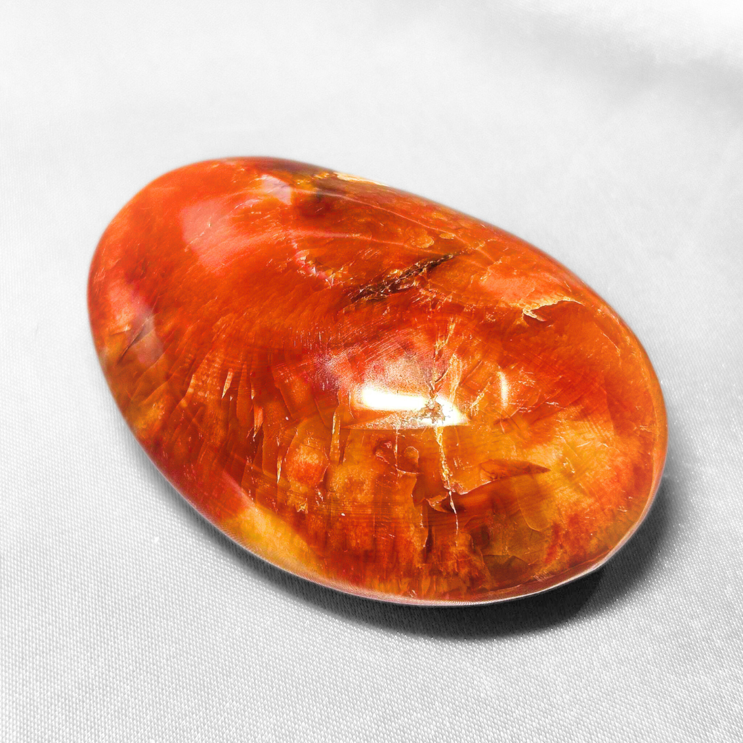 Carnelian Palm Stone