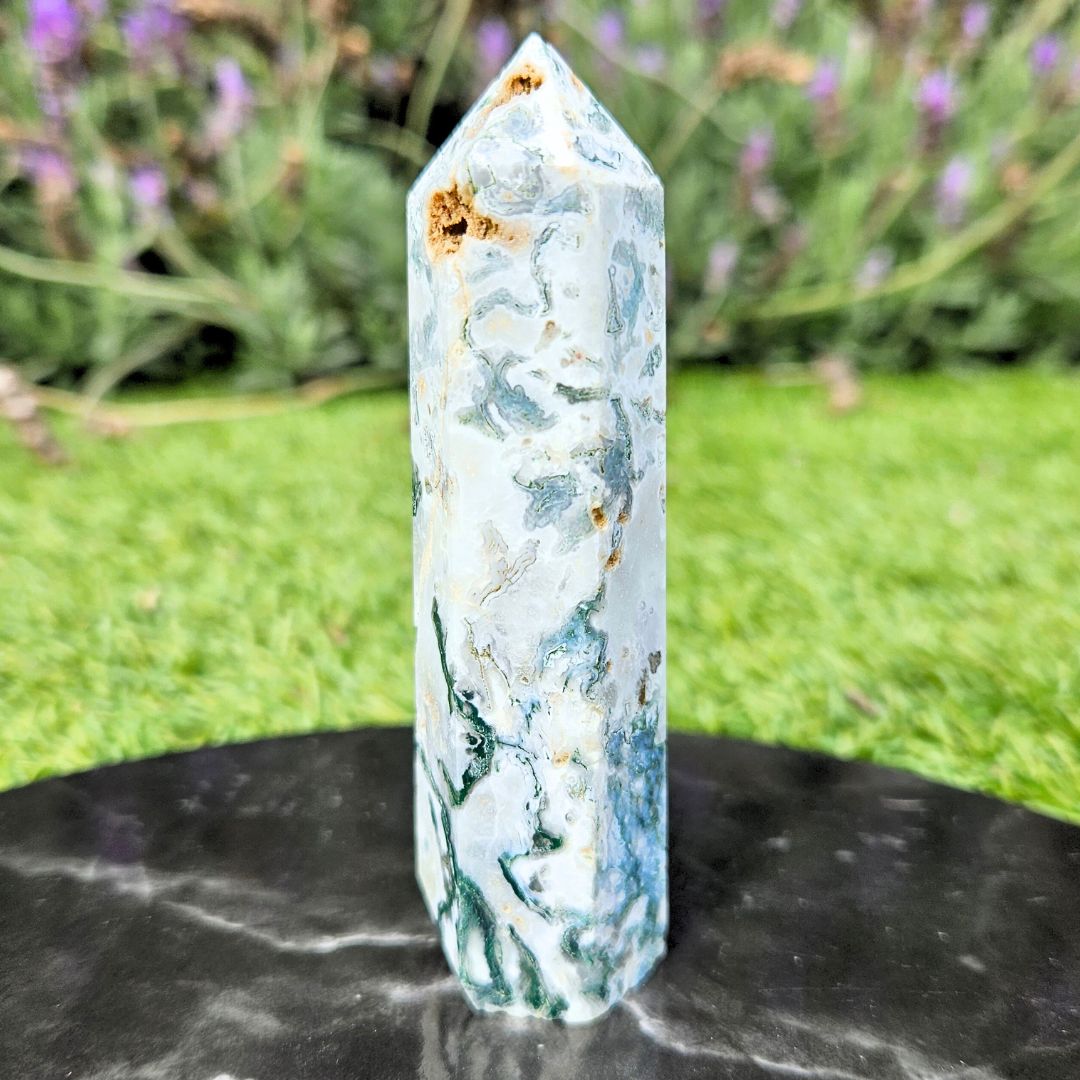 Moss Agate - Tower