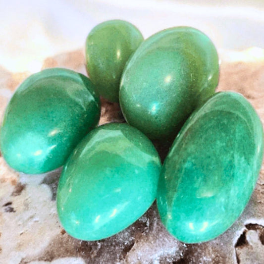 High Quality Green Aventurine Crystal Tumbles - Large