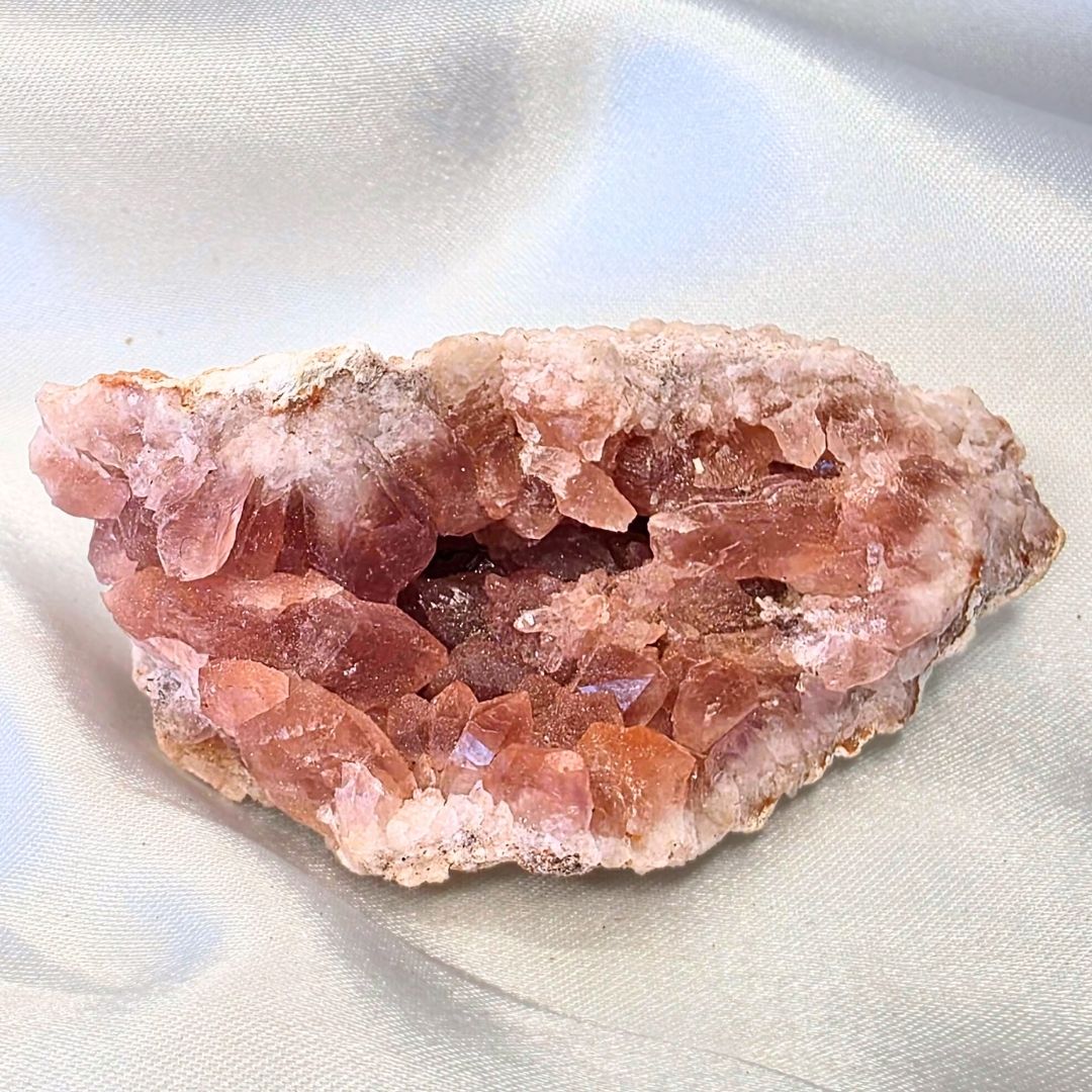 Pink Amethyst Crystal Cluster - Uruguay