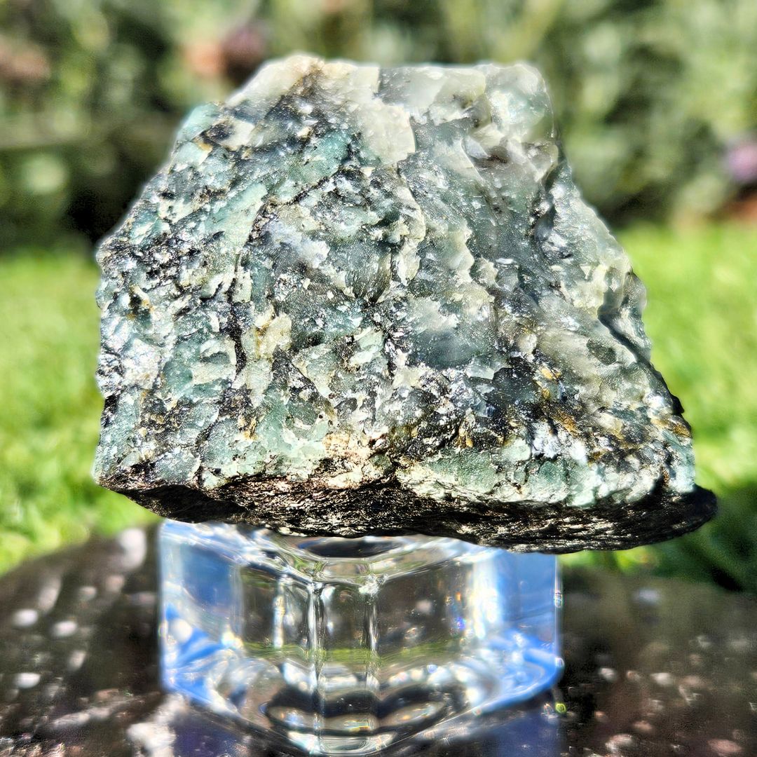 Emerald with Chromite - Brazil