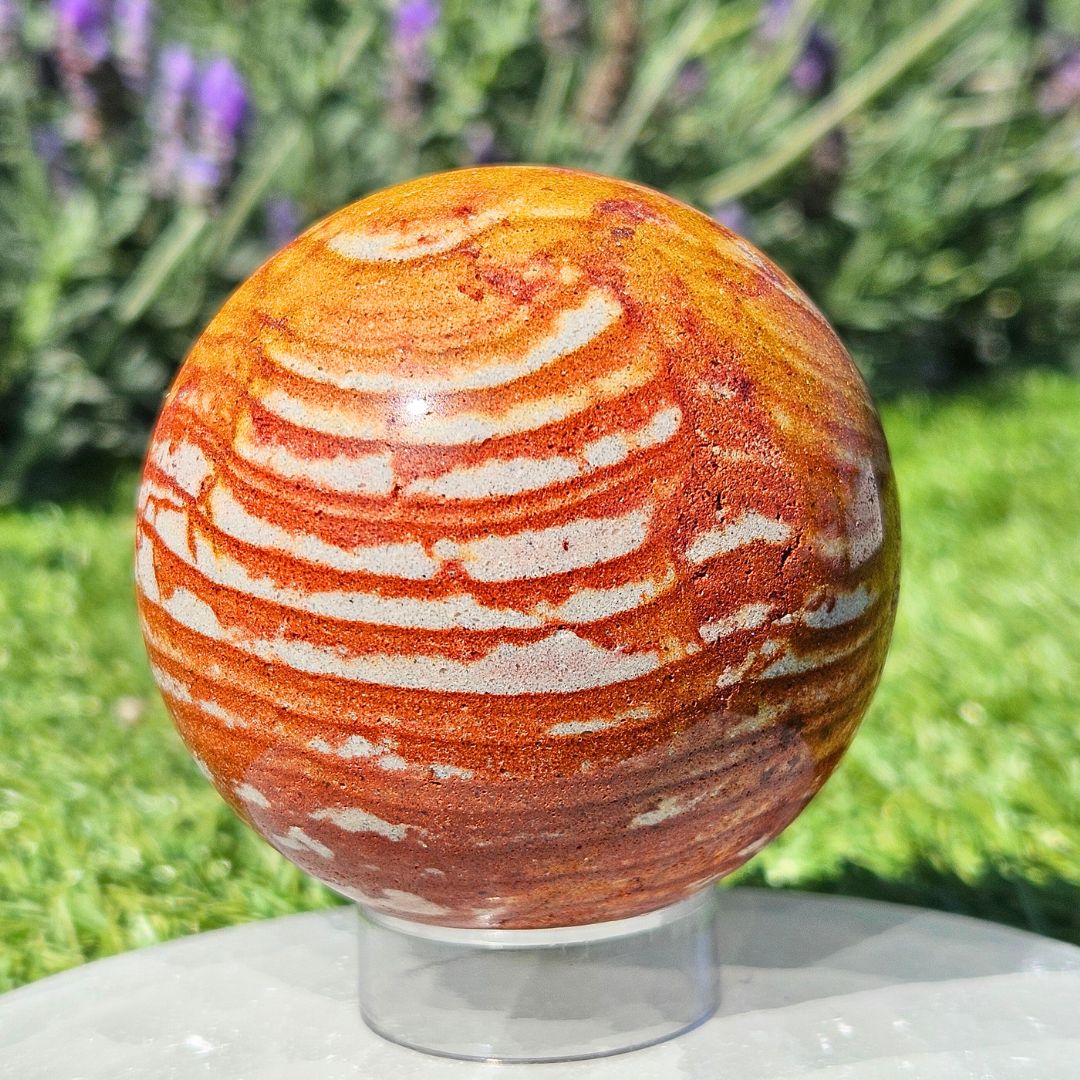 Rainbow Jasper Sphere