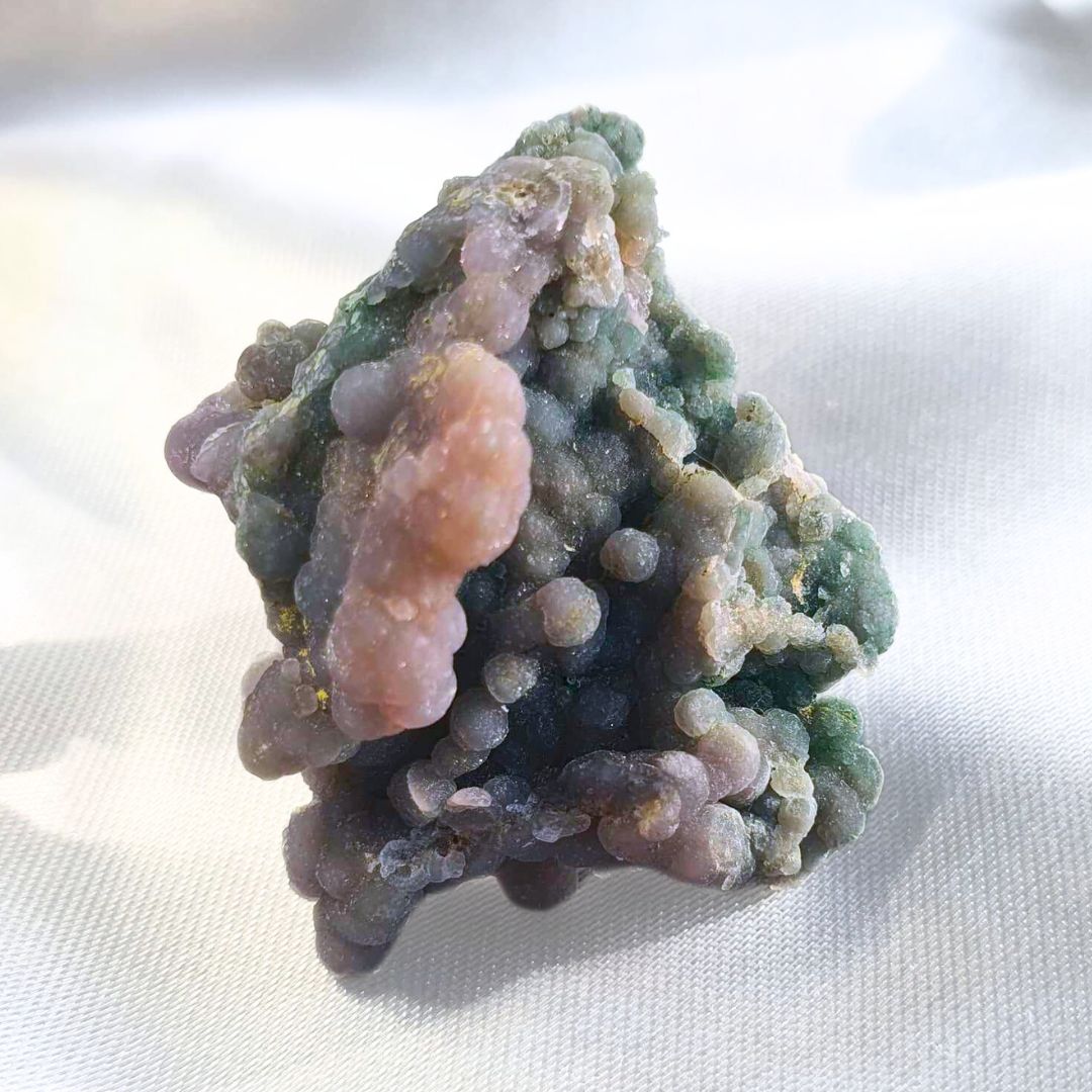 Sparkling Grape Agate (Chalcedony) Specimen