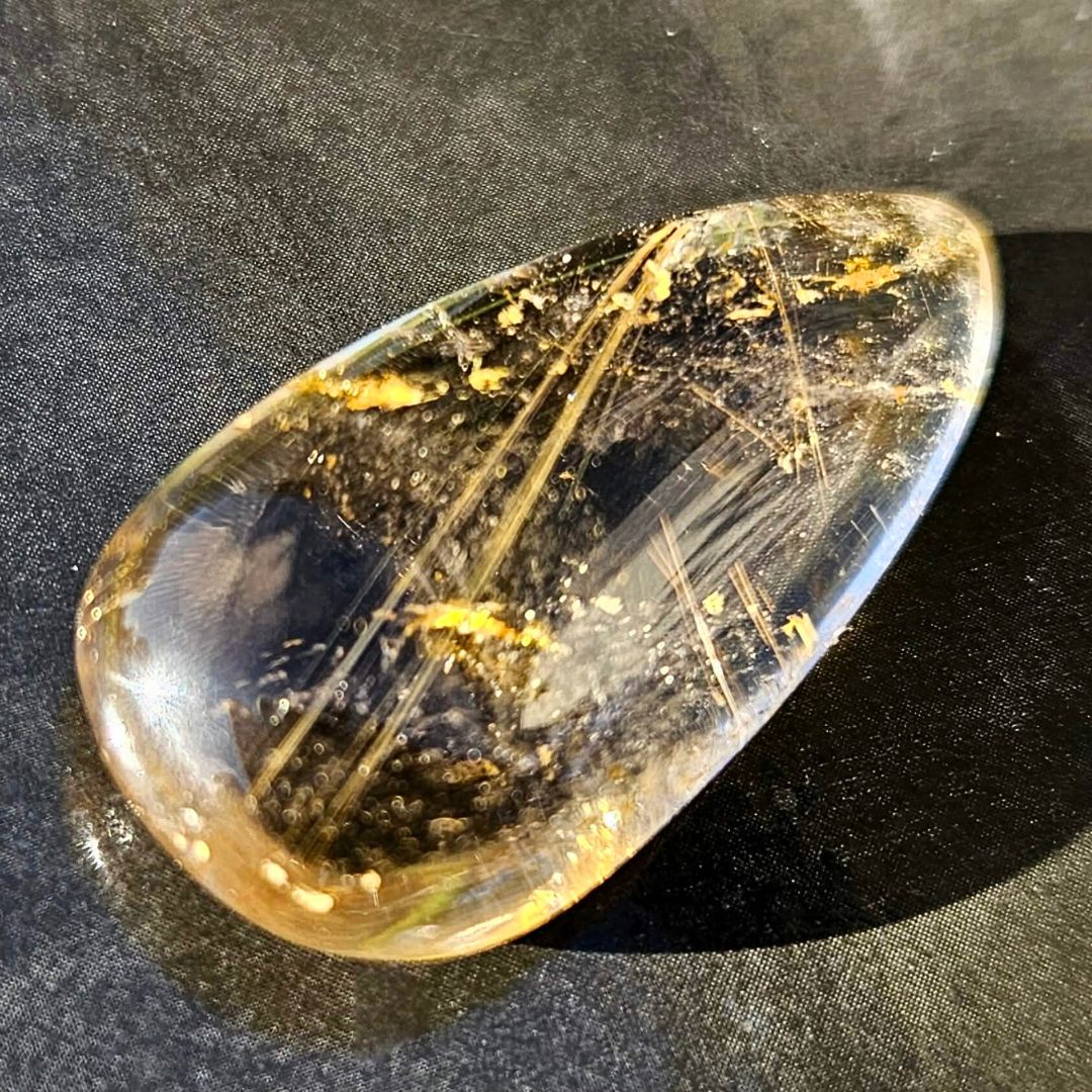 Golden Rutile Cabochon